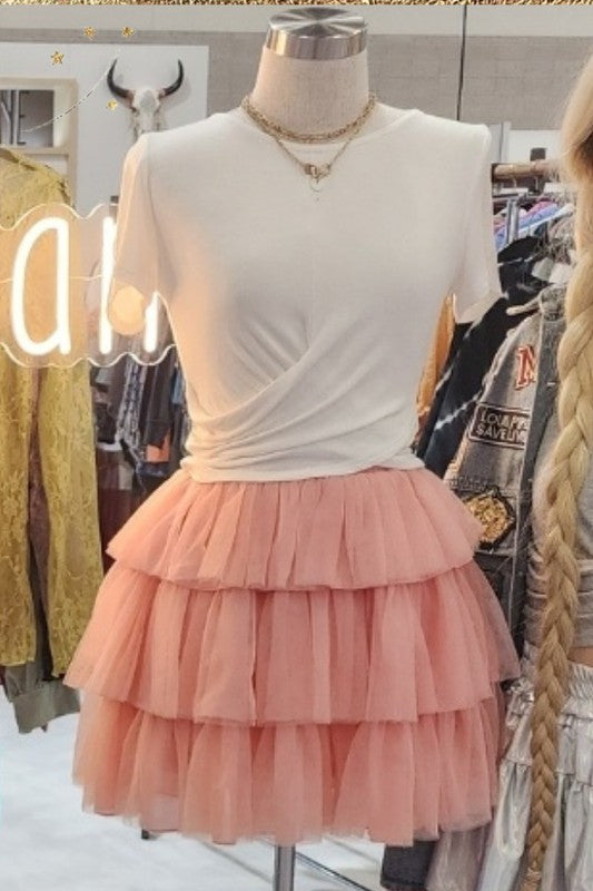 The Carrie Tiered Tulle Tutu Skirt