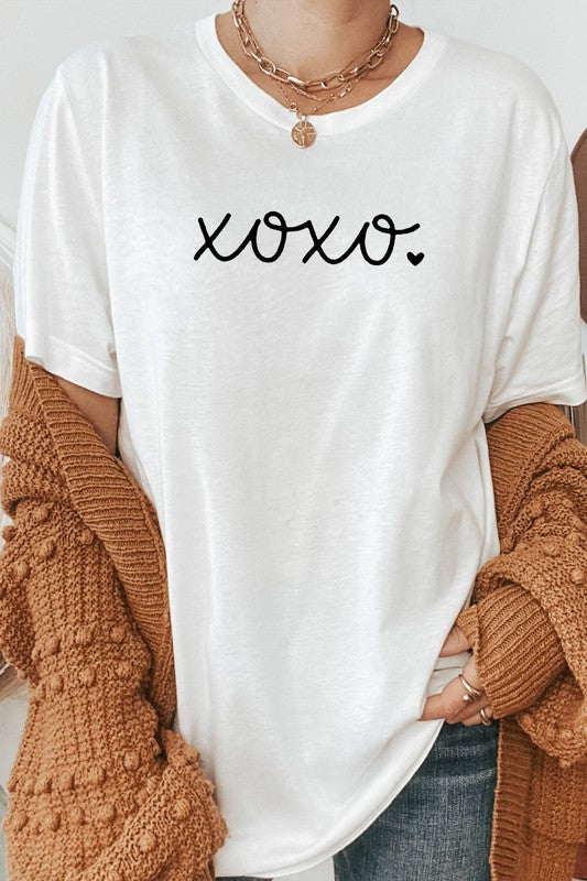 XOXO Short Sleeve Graphic Tee (2XL to 3XL)