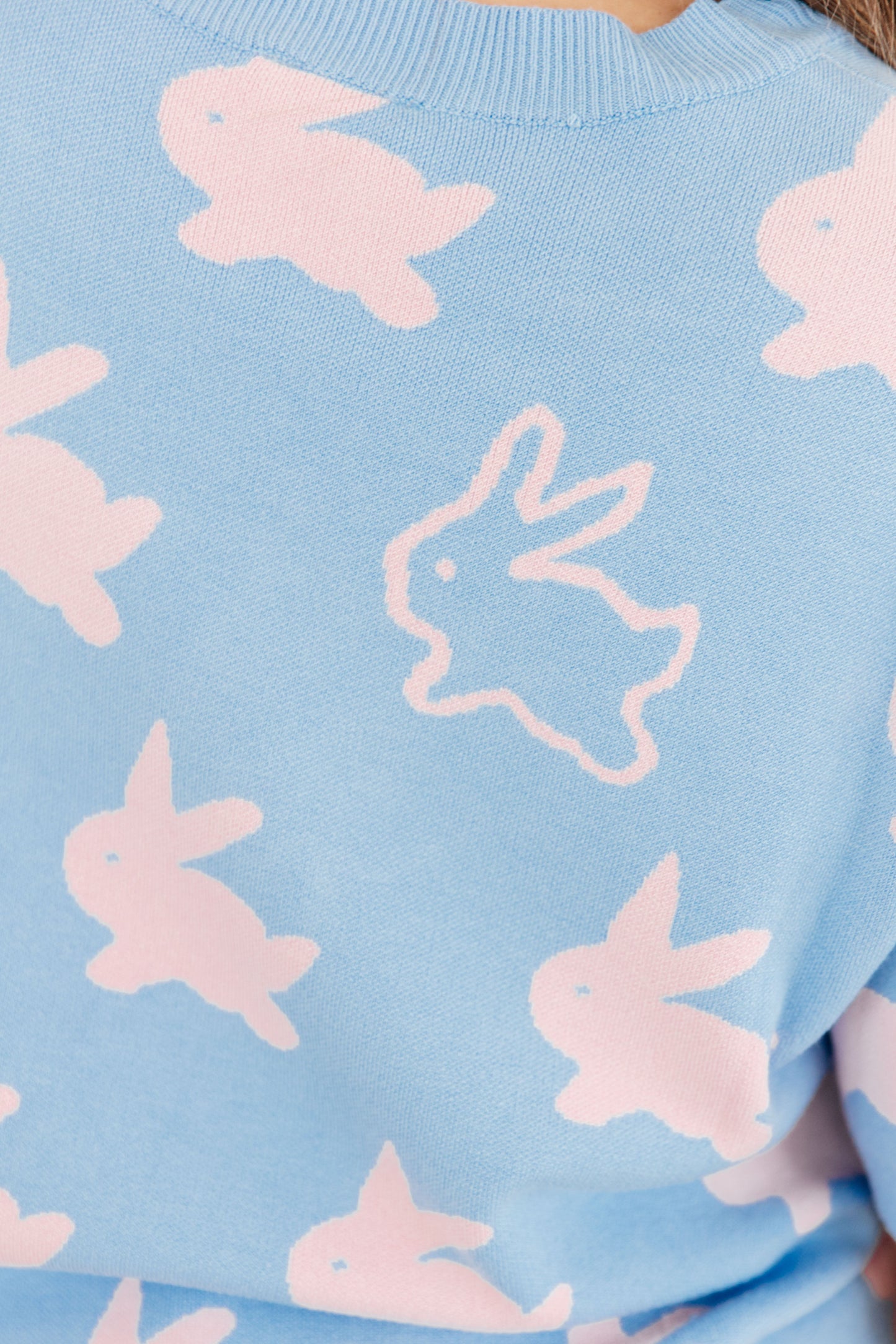 Cottontail Half Sleeve Bunny Sweater